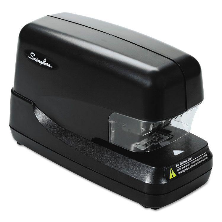 Swingline High-Capacity Flat Clinch Electric Stapler, 70-Sheet Capacity, Black (SWI69270)
