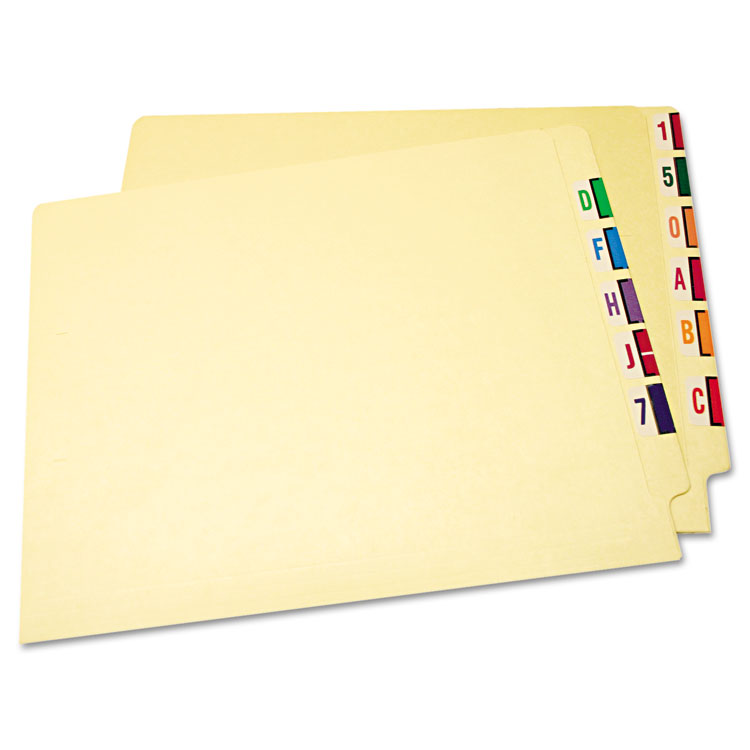 Bankers Box STOR/FILE END TAB Storage Boxes, Letter/Legal Files, White/Blue, 12/Carton (FEL00709)