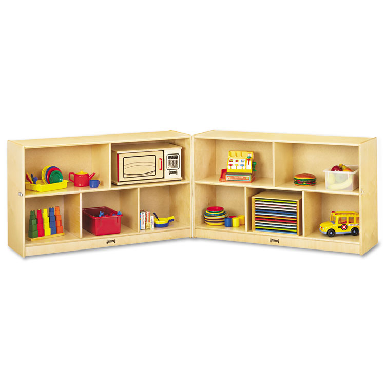 JONTI-CRAFT, INC. Fold-n-Lock Storage Units, 48w x 15d x 29.5h, White (JNT0292JC)