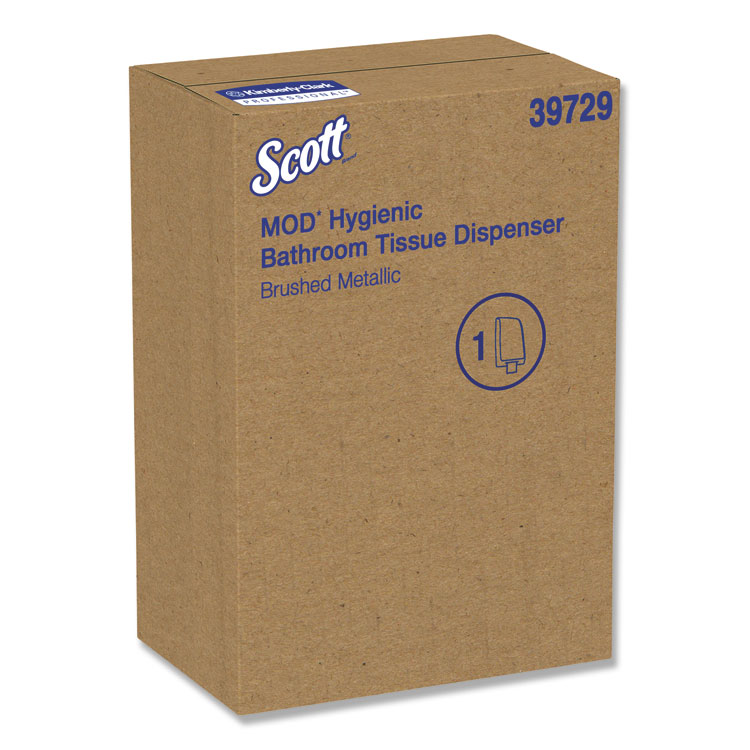 Scott Pro Coreless Jumbo Roll Tissue Dispenser, 7.37 x 14 x 6.13, Faux Stainless (KCC39729)