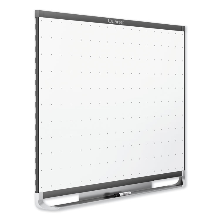 Quartet Prestige 2 Magnetic Total Erase Whiteboard, 48 x 36, White Surface, Graphite Fiberboard/Plastic Frame (QRTTEM544G)