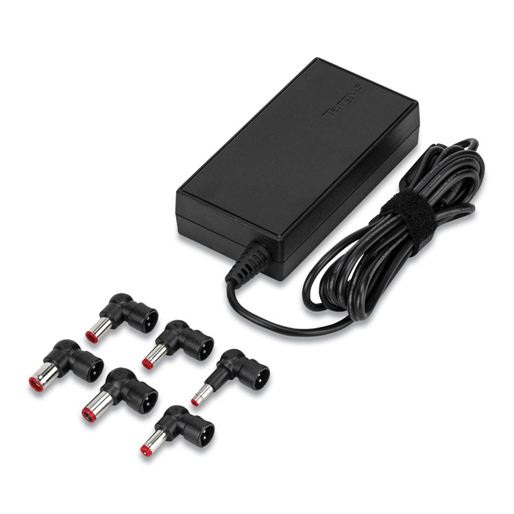 Targus Semi-Slim Laptop Charger for Various Devices, 90 W, Black (TRGAPA90US)