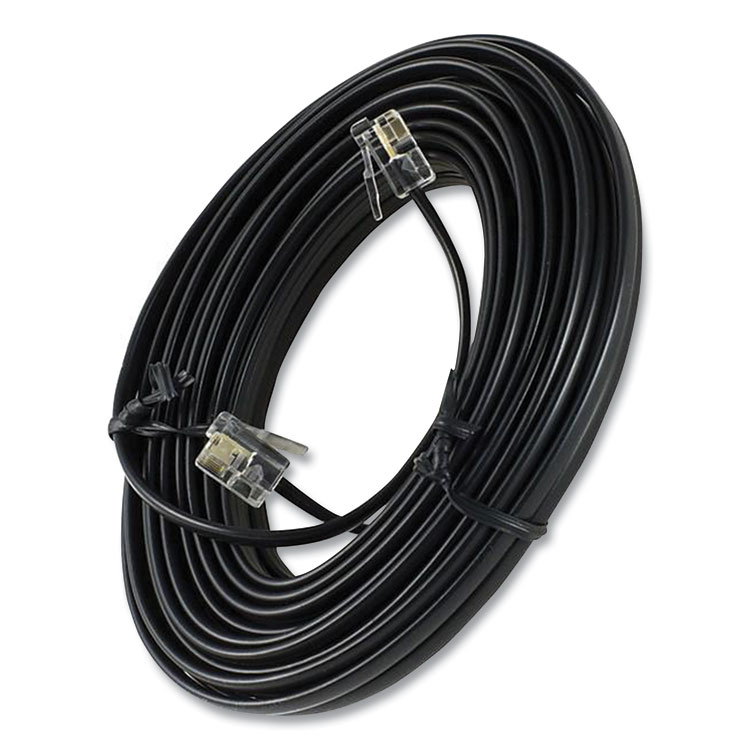 Power Gear Line Cord, Plug/Plug, 25 ft, Black (PWG76580999)