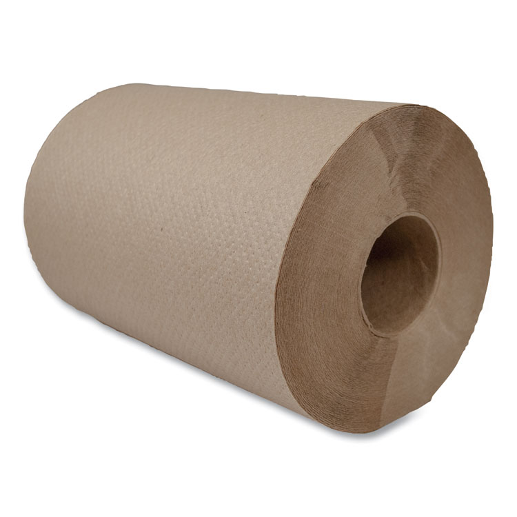 Morcon Tissue Morsoft Universal Roll Towels, 1-Ply, 7.88" x 300 ft, Brown, 12 Rolls/Carton (MOR12300R)