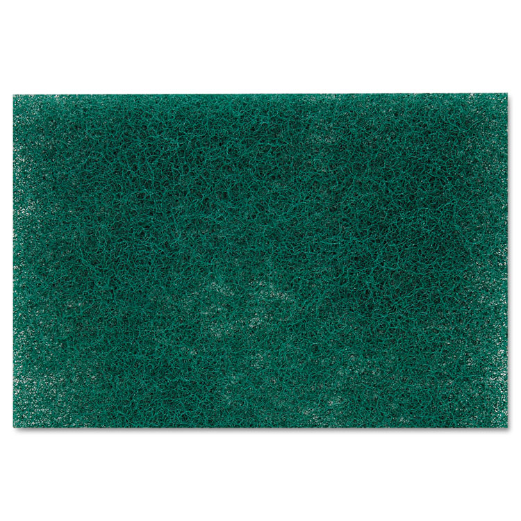 Scotch-Brite PROFESSIONAL Heavy Duty Scouring Pad 86, 6 x 9, Green, 12/Pack, 3 Packs/Carton (MMM86CT)