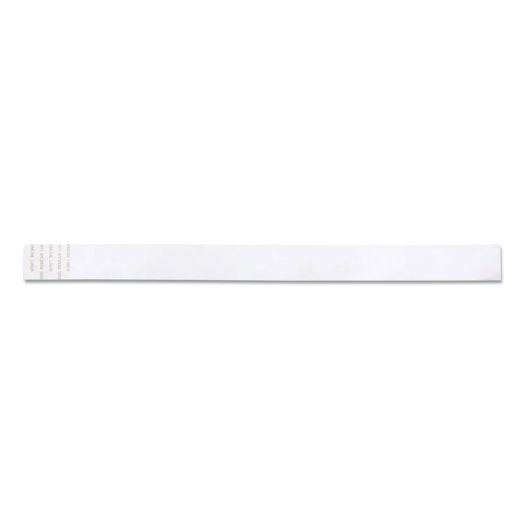 SICURIX Security Wristbands, Sequentially Numbered, 10" x 0.75", Yellow, 100/Pack (BAU85070)