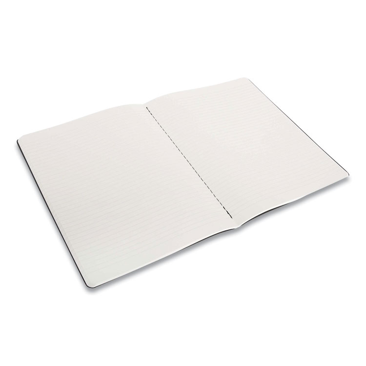 Moleskine Cahier Journal, 1-Subject, Narrow Rule, Black Cover, (120) 9.75 x 7.5 Sheets, 3/Pack (HBG705014)