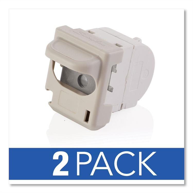 Swingline Desktop Electric Stapler Cartridge, 0.25" Leg, 0.5" Crown, Steel, 1,500/Cartridge, 2 Cartridges/Box, 3000/Box (SWI50051)