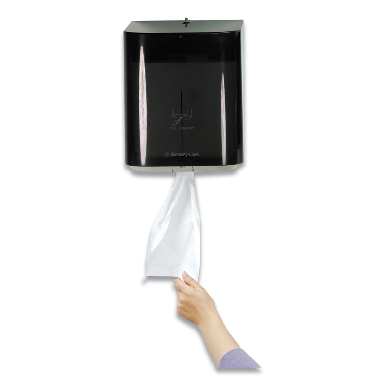Kimberly-Clark Professional* In-Sight Sr. Center Pull Dispenser, 10.65 x 10 x 12.5, Smoke (KCC09335)