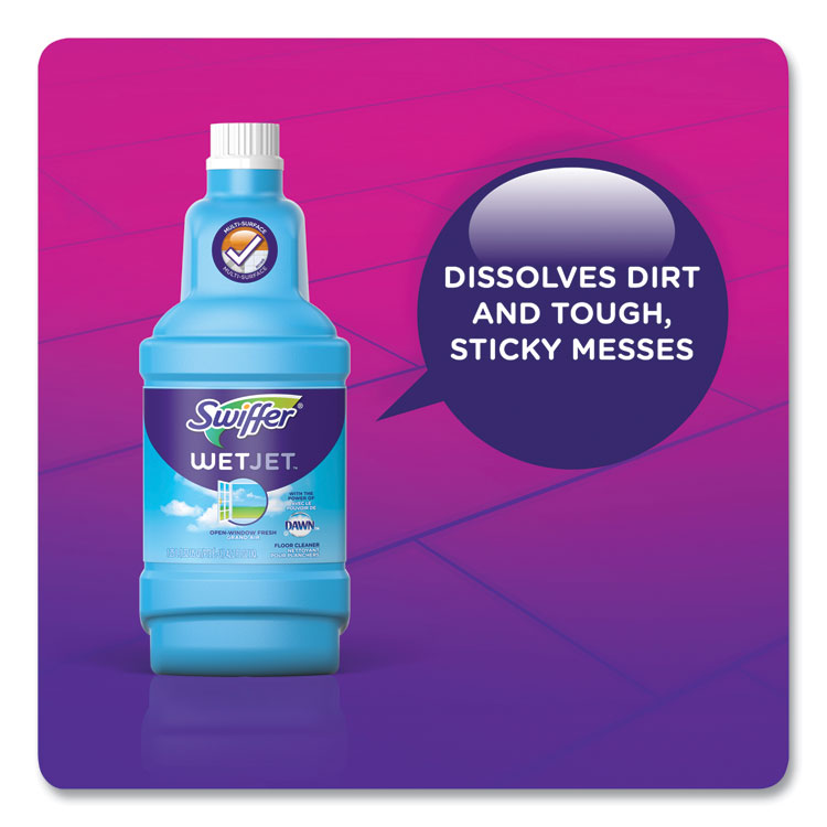 Swiffer WetJet System Cleaning-Solution Refill, Fresh Scent, 1.25 L Bottle (PGC77810EA)