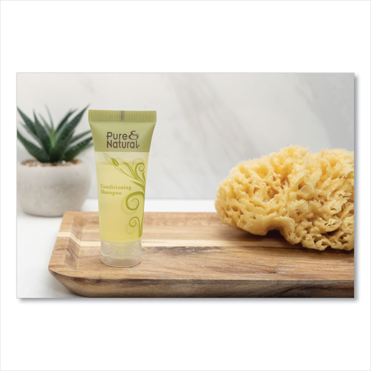 Pure & Natural Conditioning Shampoo, Fresh Scent, 0.75 oz, 288/Carton (PNN750)