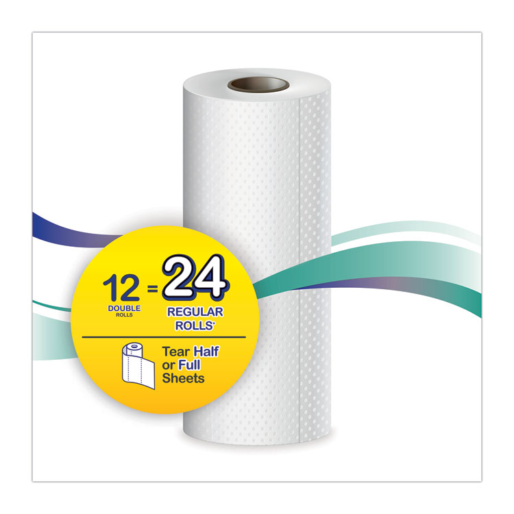 Windsoft Premium Kitchen Roll Towels, 2-Ply, 11 x 6, White, 110/Roll, 12 Rolls/Carton (WIN12216)