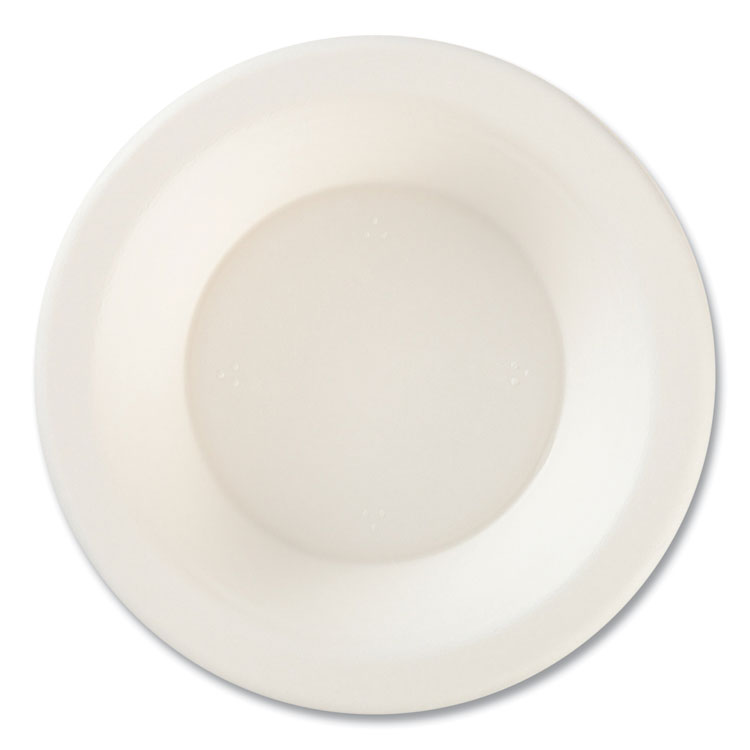 Hefty ECOSAVE Tableware, Bowl, Bagasse, 16 oz, White, 25/Pack, 12 Packs/Carton (RFPD71625)