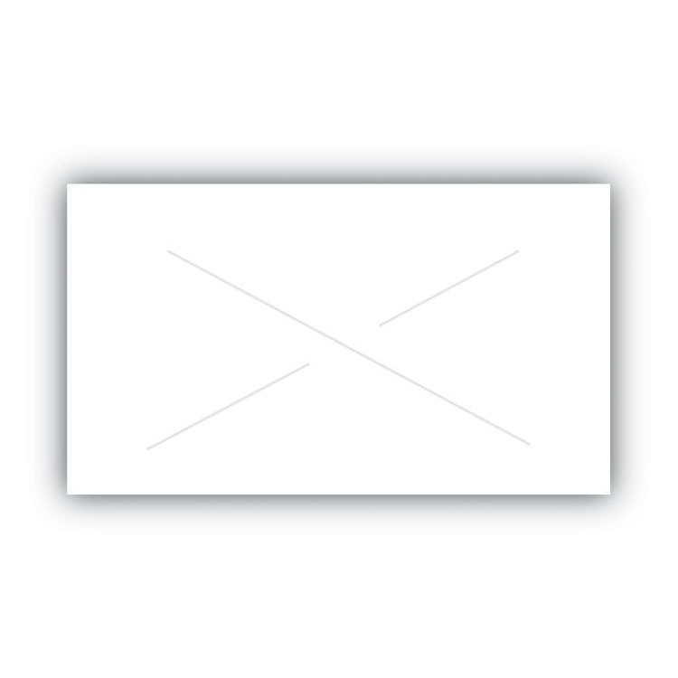 Garvey One-Line Pricemarker Labels Bulk Pack, 0.44 x 0.81, White, 1,200/Roll, 16 Rolls/Box (COS090947)