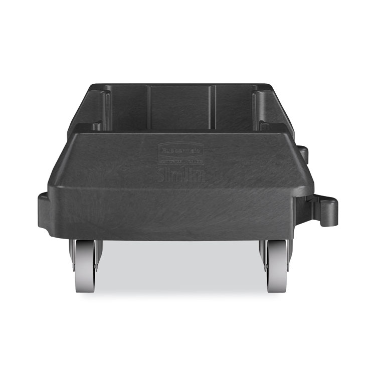 Slim Jim Slim Jim Resin Trainable Dolly, 120 lb Capacity, 23.86 x 14.71 x 8.36, Black (RCP1980602)