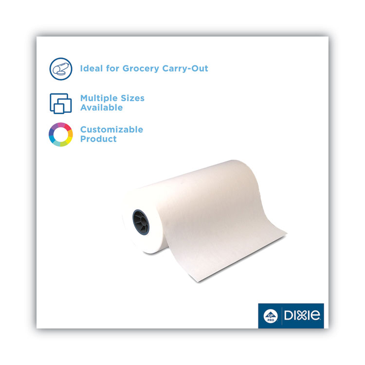 Dixie Super Loxol Freezer Paper, 15" x 1,000 ft, White (DXESUPLOX15)