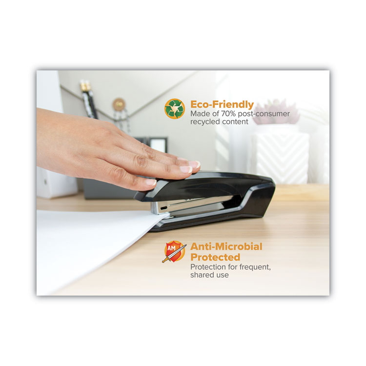 Bostitch Ascend Stapler, 20-Sheet Capacity, Black (BOSB210BLK)