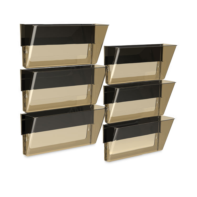 Storex Unbreakable Magnetic Wall File, Legal/Letter Size, 16" x 4" x 7", Clear (STX70325U06C)