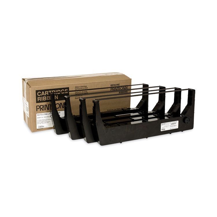 Printronix 255049402 Ribbon, Black, 4/Pack (PRT255049402)