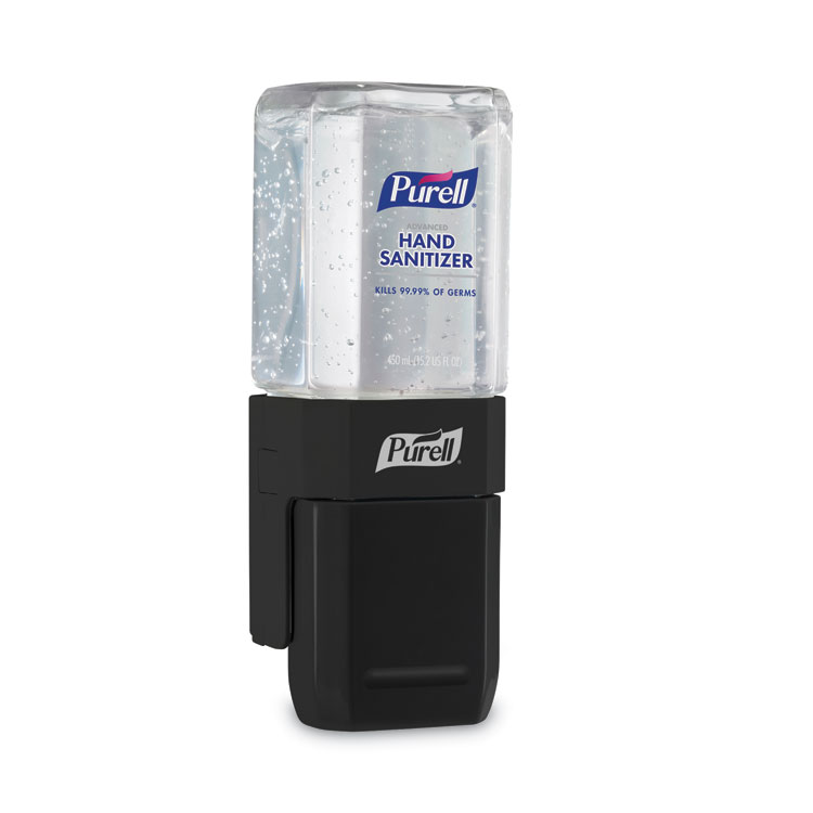 PURELL ES1 Hand Sanitizer Dispenser Starter Kit, 450 mL, 3.12 x 5.88 x 5.81, Graphite, 6/Carton (GOJ4424D6CT)