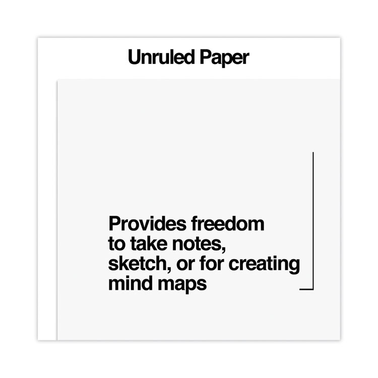 UNV46500 - Universal Loose White Memo Sheets, 4 x 6, Unruled, Plain White, 500/Pack (UNV46500) - Image 4