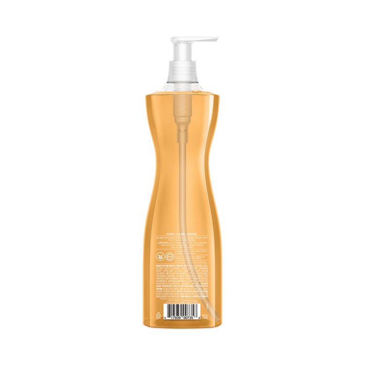 Method Dish Soap, Clementine, 18 oz Pump Bottle (MTH00735)