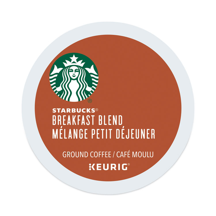 Starbucks Breakfast Blend Coffee K-Cups, 96/Carton (SBK011111157CT)