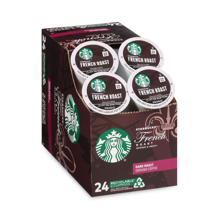 Starbucks French Roast K-Cups, 96/Carton (SBK011111158CT)