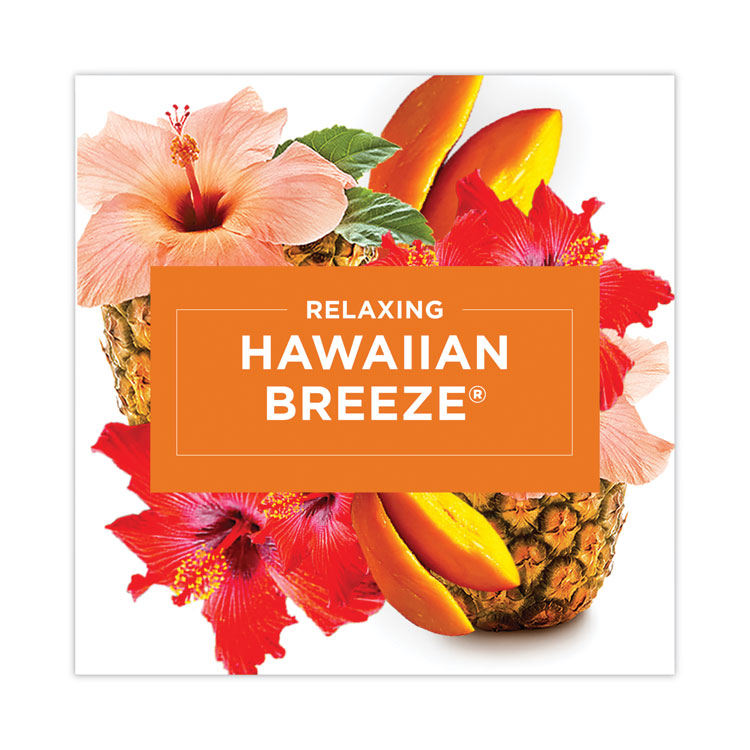 Glade Plugin Scented Oil Refill, Hawaiian Breeze, 0.67 oz, 5/Pack (SJN315181)