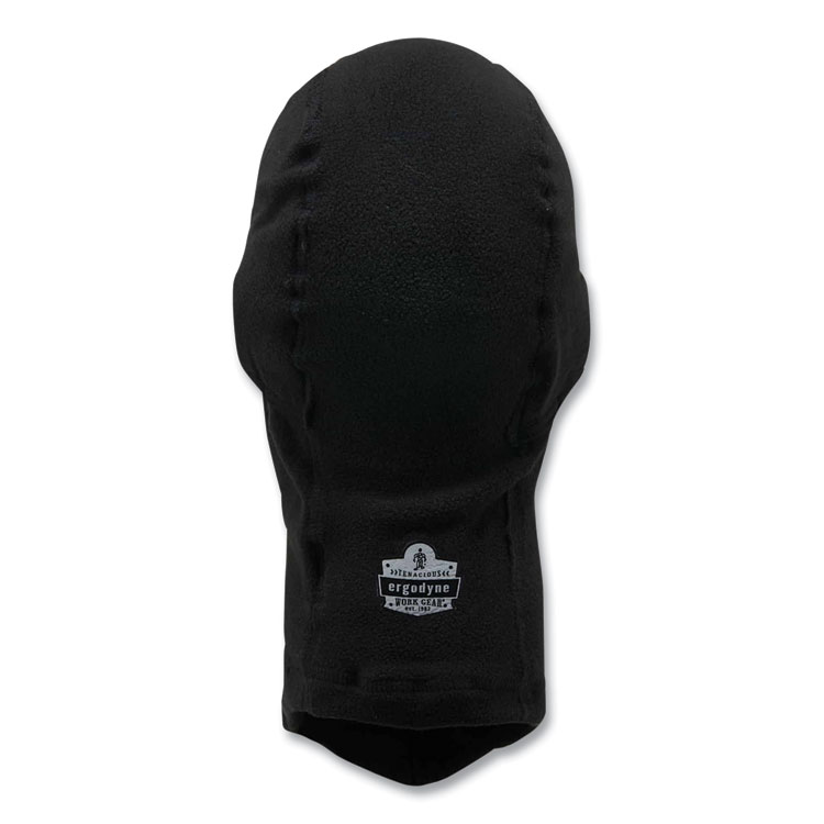 ergodyne N-Ferno 6823 Hinged Balaclava Face Mask, Fleece, One Size Fits Most, Black (EGO16823)