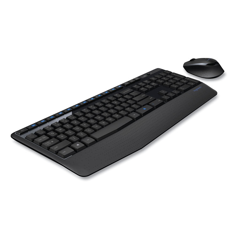 Logitech MK345 Wireless Combo, 2.4 GHz Frequency/30 ft Wireless Range, Black (LOG920006481)