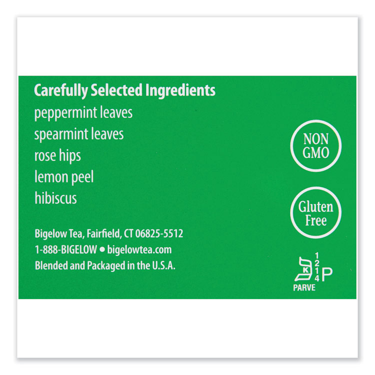 Bigelow Mint Medley Herbal Tea, 28/Box (BTC10393)