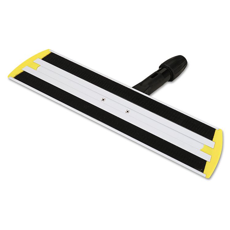GE HYGEN Quick Connect S-S Frame, Wet/Dry Mop 17.19w x 3d, Aluminum, Yellow (RCPQ560)