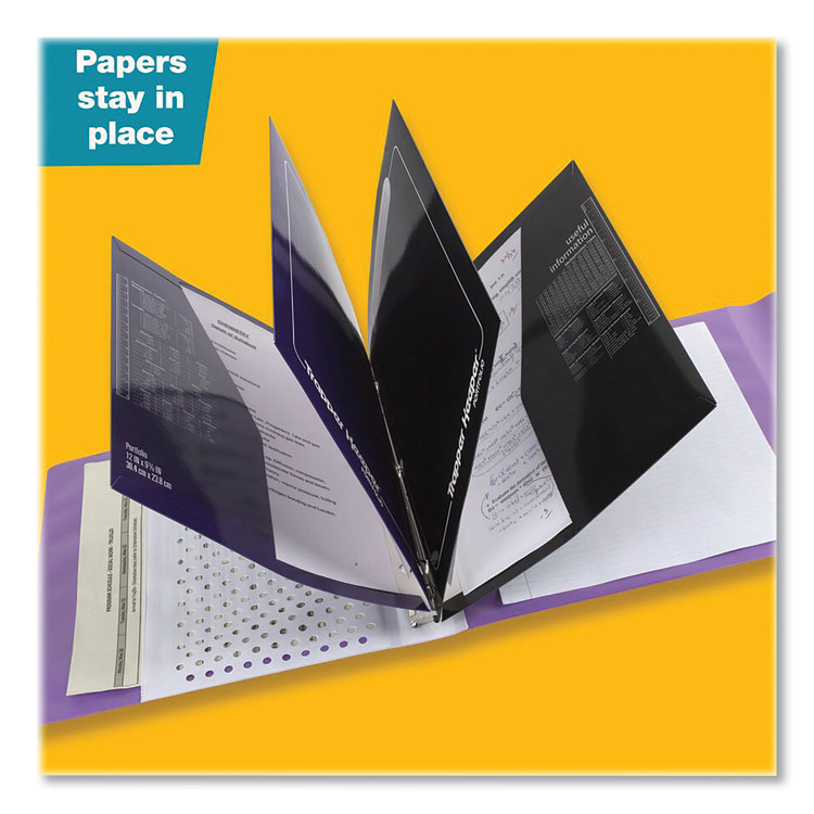 Mead Trapper Keeper 3-Ring Pocket Binder, 1" Capacity, 11.25 x 12.19, Palm Trees (MEA260038FDE1EC)