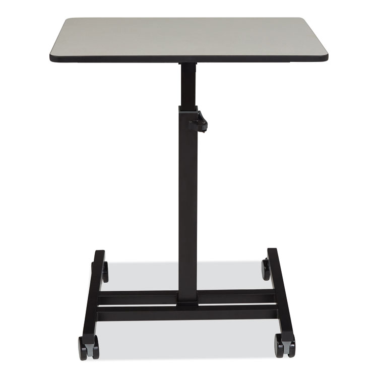 NPS Sit-Stand Student's Desk, 20.75" x 26" x 27.75" to 44.5", Gray Nebula (NPSEDTC)