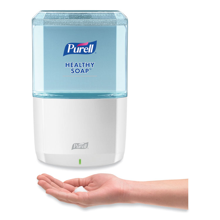 PURELL ES6 Soap Touch-Free Dispenser, 1,200 mL, 5.25 x 8.8 x 12.13, White (GOJ643001)