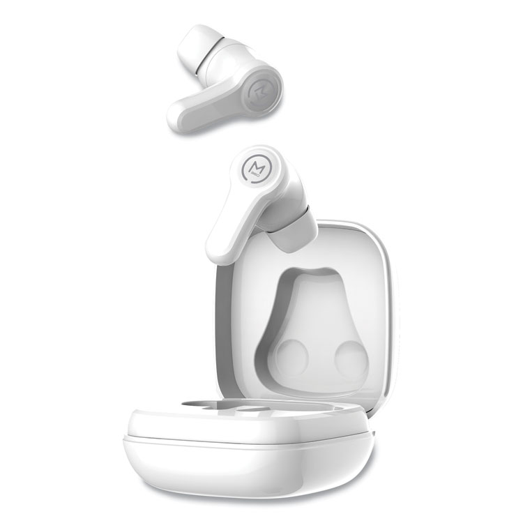 Morpheus 360 PULSE HD 360 Virtual Hybrid ANC True Wireless Earbuds, White (MHSTW7800W)