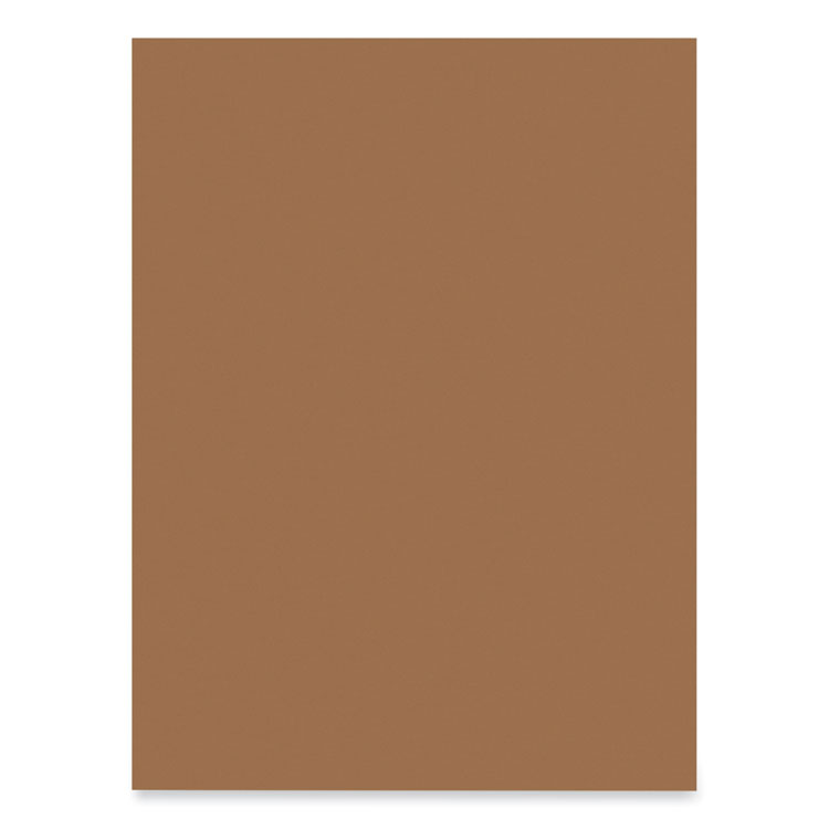 Prang SunWorks Construction Paper, 50 lb Text Weight, 9 x 12, Light Brown, 50/Pack (PAC6903)