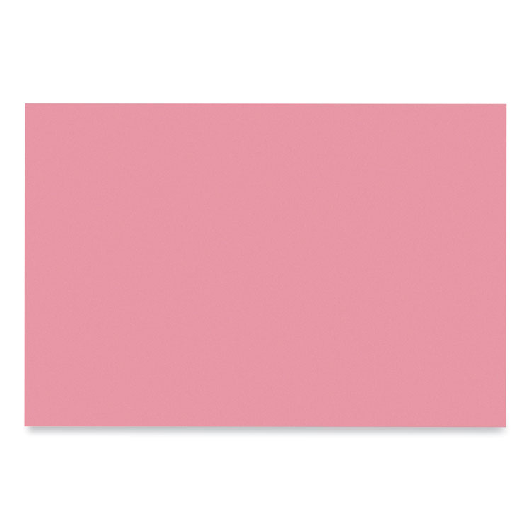 Prang SunWorks Construction Paper, 50 lb Text Weight, 12 x 18, Pink, 50/Pack (PAC7007)