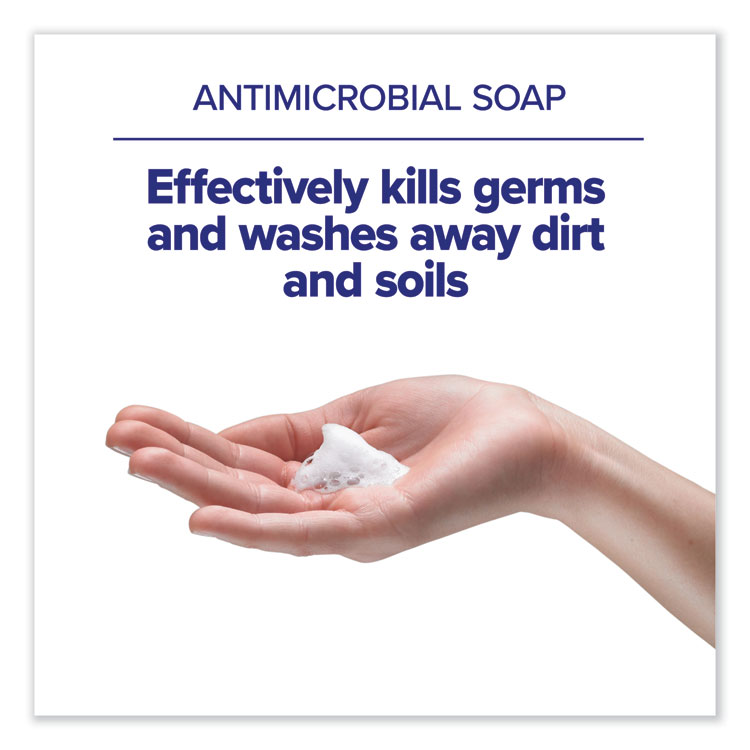 PURELL HEALTHY SOAP 0.5% PCMX E2 Antimicrobial Foam Refill, For CS6 Dispensers, Fragrance-Free, 1,200 mL, 2/Carton (GOJ658202CT)