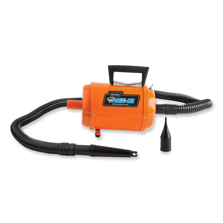 MetroVac MagicAir Deluxe Electric Inflator/Deflator, 130 cu ft/min, 3.25 psi, 4 hp Motor, 110-120 V AC (MEV109118176)