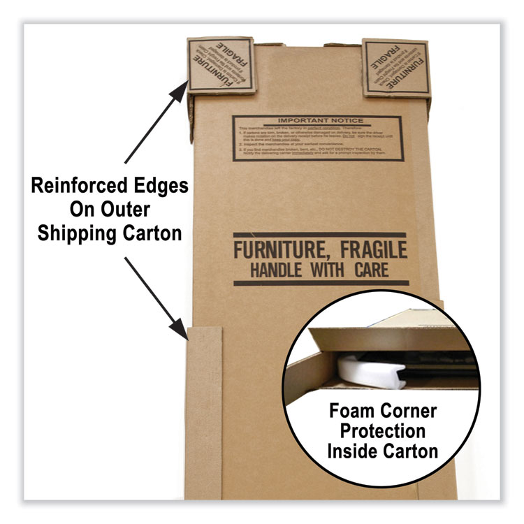 Correll Adjustable Folding Tables, Rectangular, 60" x 30" x 22" to 32", Mocha  Granite Top, Brown Legs, 4/Pallet (CRLRA3060244P)