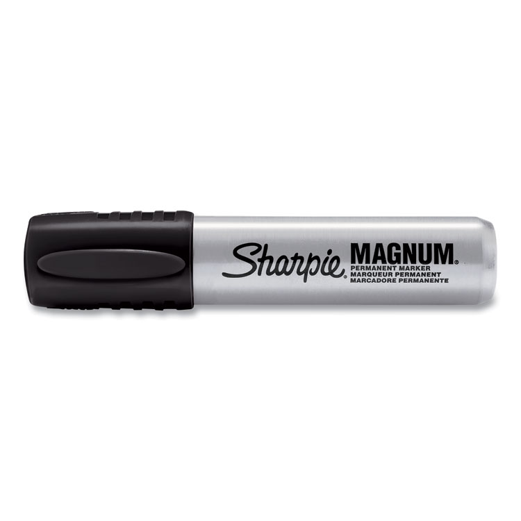 Sharpie Magnum Permanent Marker, Broad Chisel Tip, Black (SAN44001A)