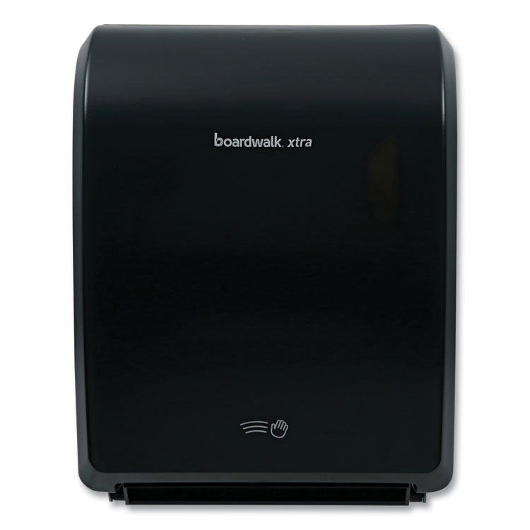 Boardwalk Xtra Electronic Hand Towel Dispenser, 12.31 x 9.31 x 15.94, Black (BWK33GREEN)