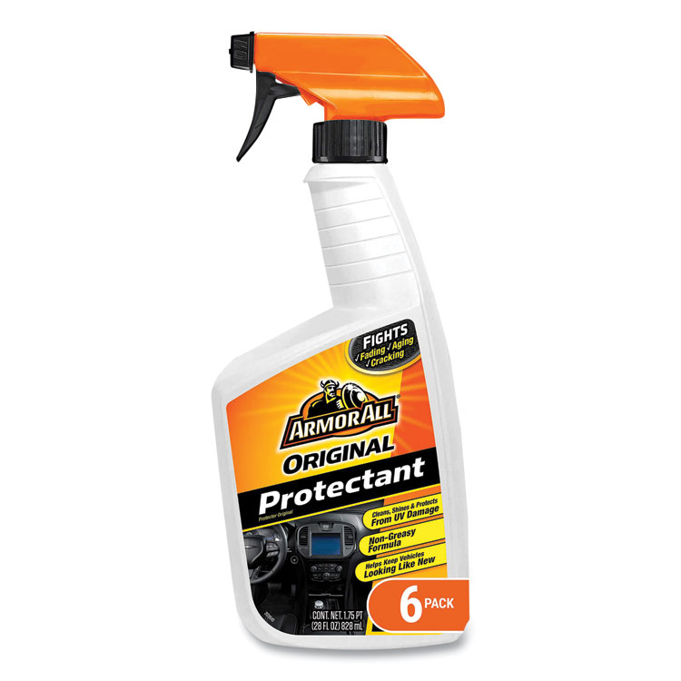 Armor All Original Protectant, 28 oz Spray Bottle, 6/Carton (ARM10228CT)