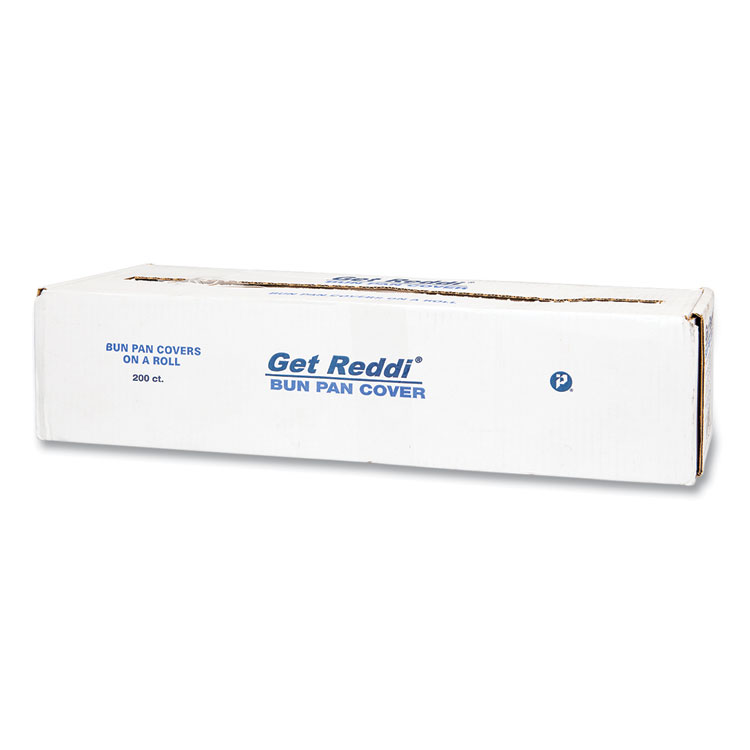 Inteplast Group Poly Bun Pan Cover Lid, 21 x 35, 19 Micron, Clear, Plastic, 200/Carton (IBSBP21635)