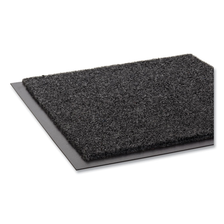Crown EcoStep Wiper Mat, Rectangular, 36 x 48, Charcoal (CWNET0034CH)