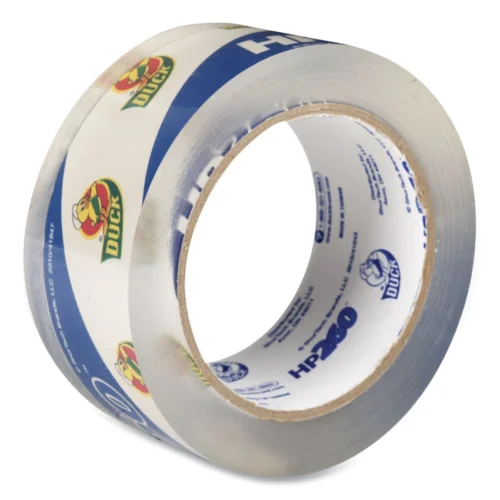 Duck HP260 Packaging Tape, 3 Core, 1.88 x 60 yds, Clear, 3Pack (DUCHP260C03)