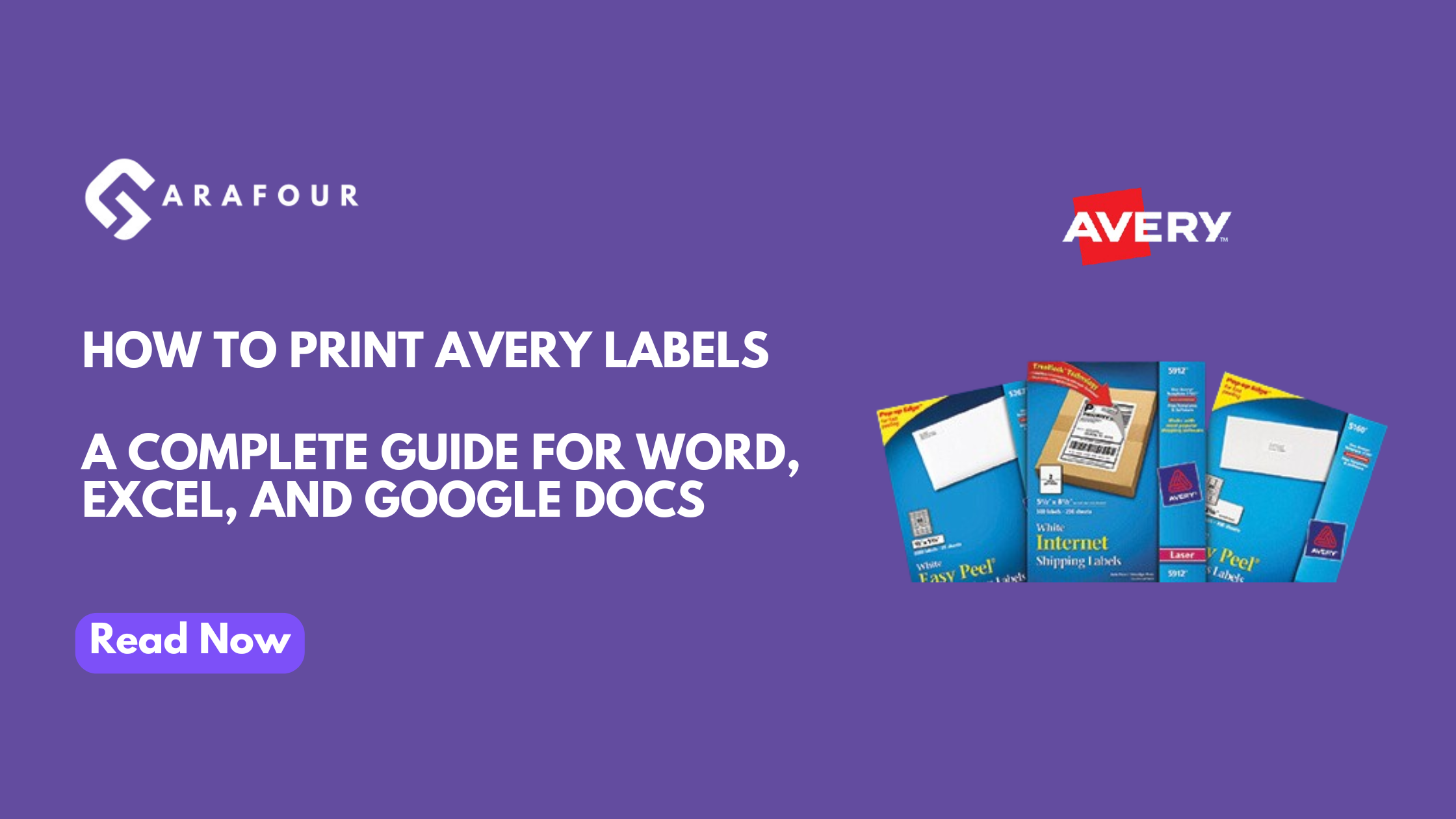 How to Print Avery Labels: A Complete Guide for Word, Excel, and Google Docs