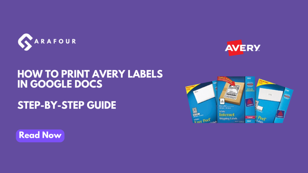 How to Print Avery Labels in Google Docs - Step by Step Guide - Garafour